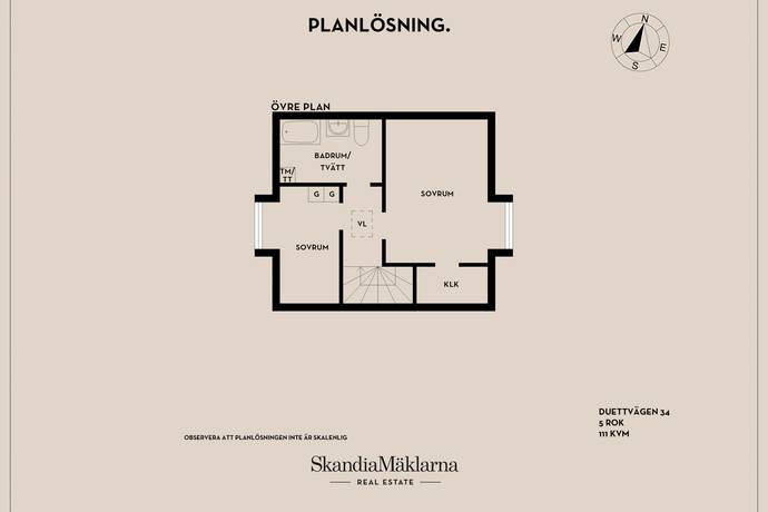 5 rum Radhus på Duettvägen 34 Östra Skogås Huddinge kommun - bild 33
