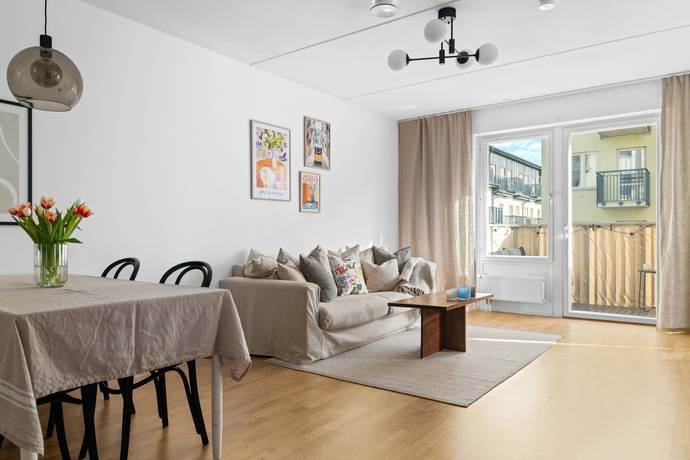 2 rum lägenhet på Trubadurvägen 1 Huvudsta - Ingenting, Solna kommun - bild 1