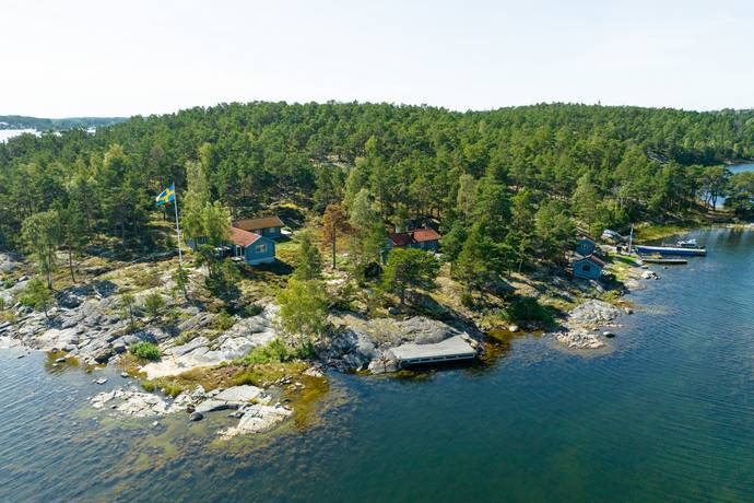 6 rum Vinterbonat fritidshus på Runmarö Långholmen 121 Gråskärsfjärden - Runmarö - Långholmen Värmdö kommun