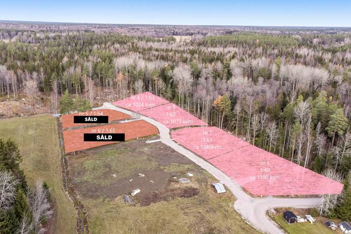 tomt på Vaksala-lunda 1:63 Lindbacken, Uppsala kommun - bild 3