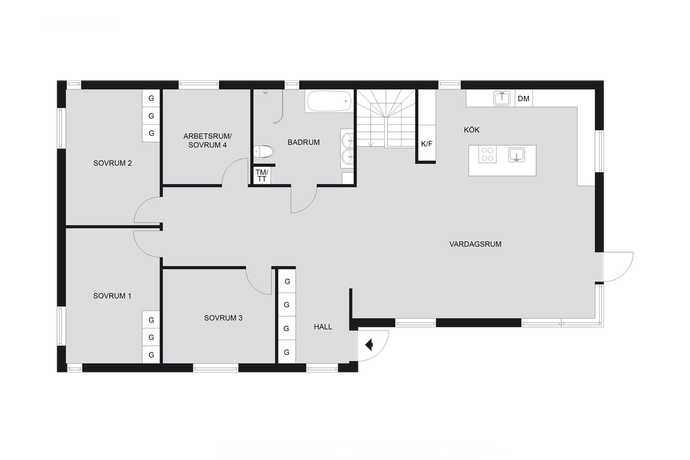 6 rum Villa på Stora Säbyvägen 25 Säby Österåkers kommun - bild 66