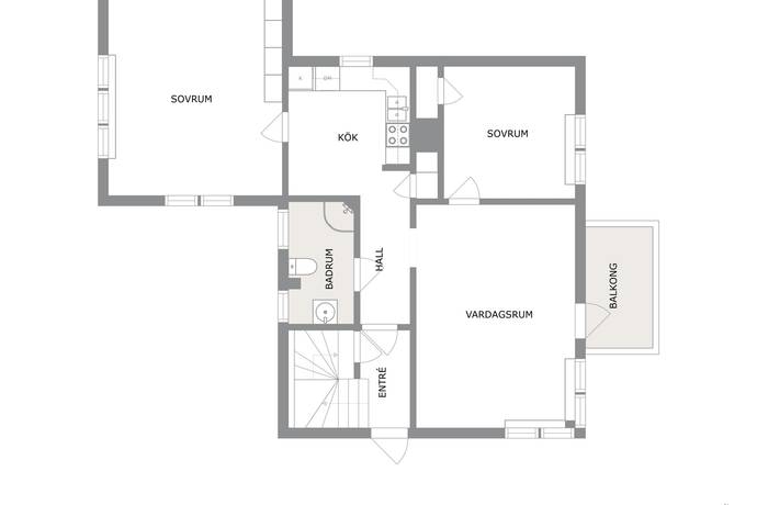 8 rum Villa på Västergatan 10 Munka-ljungby Ängelholms kommun - bild 26