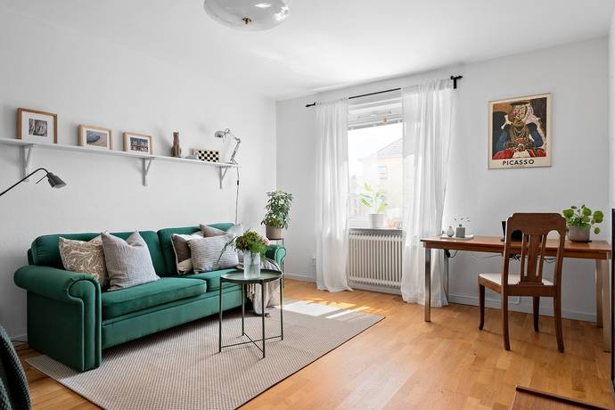 1 rum lägenhet på Amiralitetsgatan 6B Trossö, Karlskrona kommun - bild 2