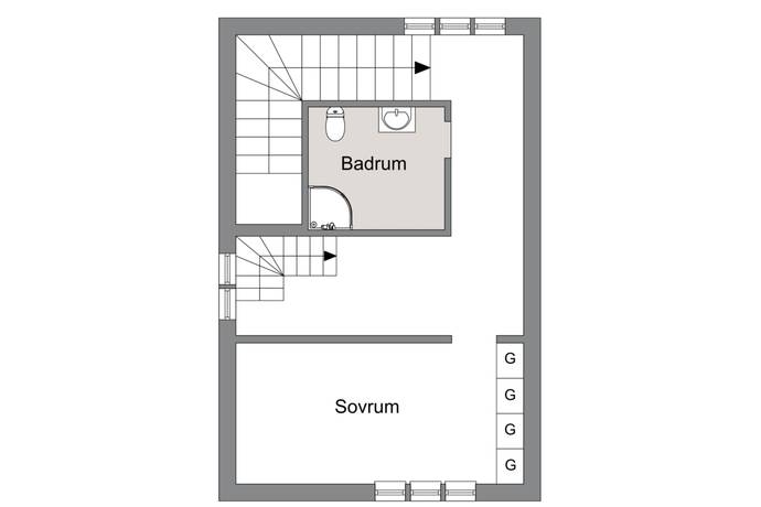 4 rum Villa på Broddesonsgatan 56 Centralt - Väster Halmstads kommun - bild 23