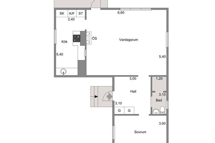 2 rum Fritidshus på Rullstensvägen 1 Enhörna Södertälje kommun - bild 30