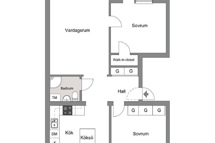 3 rum Lägenhet på Reffelmansvägen 1D Hudiksvall Hudiksvalls kommun - bild 26
