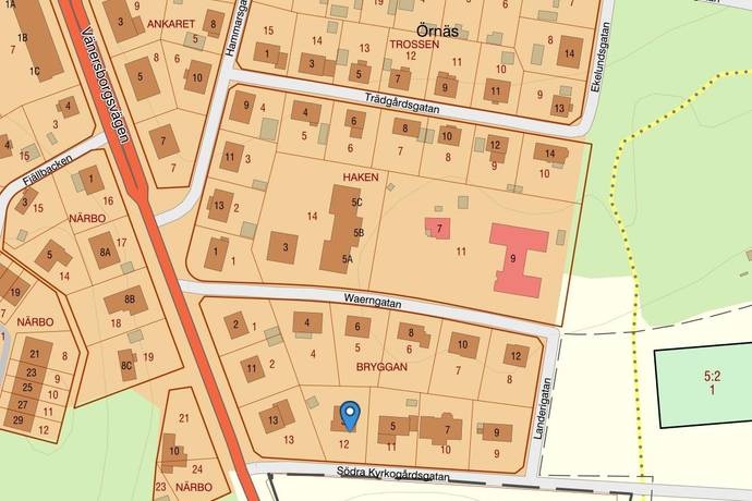 8 rum Villa på Södra Kyrkogårdsgatan 3 Örnäs Åmåls kommun - bild 44