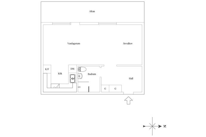 1 rum lägenhet på Lövgatan 6 E Mölndal - Enerbacken, Mölndals kommun - bild 4