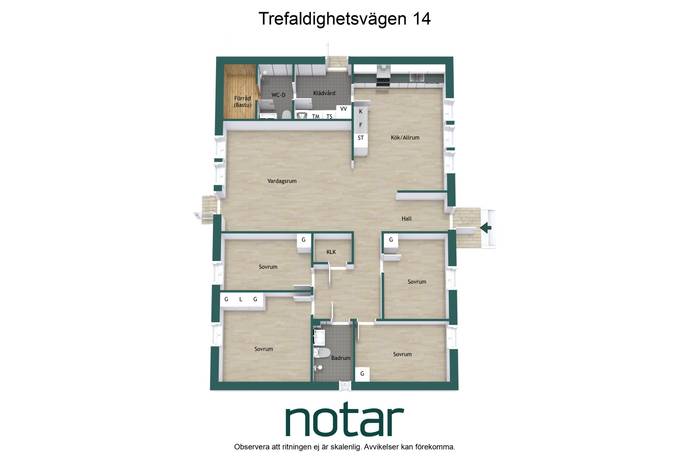 5 rum villa på Trefaldighetsvägen 14 Tärnsjö, Heby kommun - bild 4