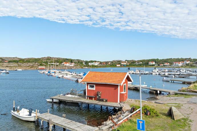 Sjöbod i Ulebergshamn, Hunnebostrand, Sotenäs kommun