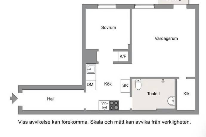 2 rum Lägenhet på Bjurholmsplan 23 SoFo Stockholms kommun - bild 24