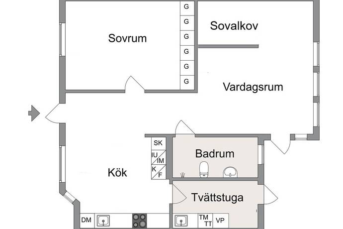 2 rum Kedjehus på Cypressgatan 15 Vellinge Vellinge kommun - bild 30