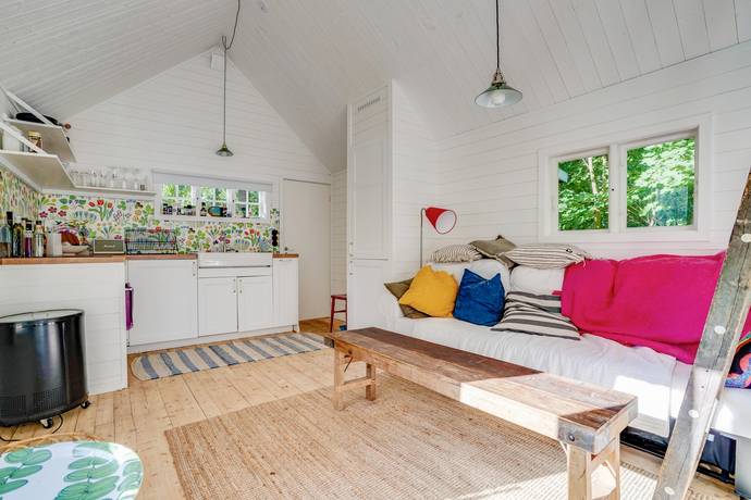 1 rum fritidshus på Kollonistuga med adress Aprilvägen 1 Söndrum havssidan, Halmstads kommun - bild 4