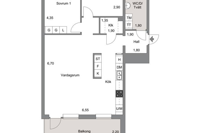 3 rum Lägenhet på Rundbäcksgatan 4  Kvillebäcken Göteborgs kommun - bild 19
