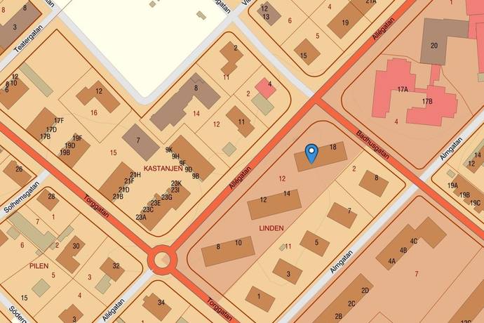 1 rum Lägenhet på Allégatan 16 Vara Vara kommun - bild 14