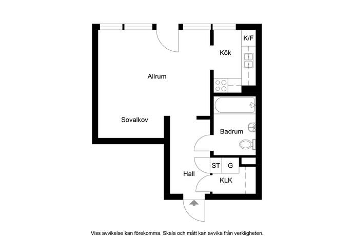 1 rum Lägenhet på Olof Af Acrels Väg 3 Hagastaden/Karolinska Solna kommun - bild 12