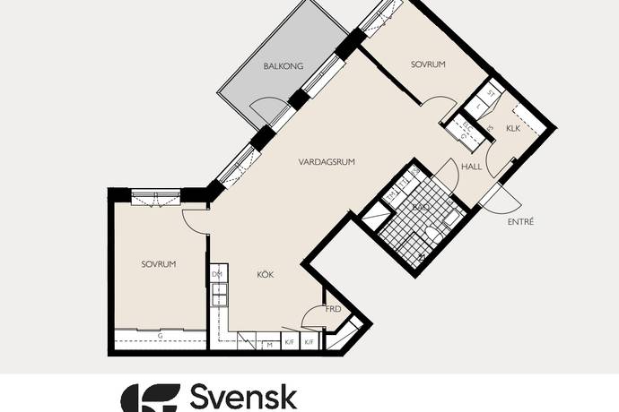 3 rum Lägenhet på Kopparvägen 5 - vån 5/6 Kallhäll Järfälla kommun - bild 22
