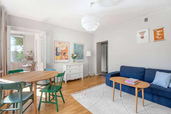 2 rum lägenhet på Näckrosvägen 18 Gamla Råsunda, Solna kommun - bild 3