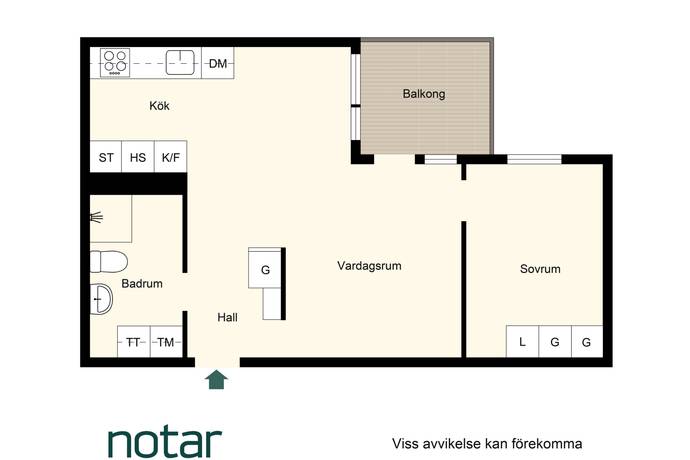 2 rum Lägenhet på Hamngatan 22D Centrala Sundbyberg Sundbybergs kommun - bild 27
