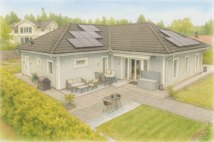 5 rum villa på Beckasinvägen 10 Viksberg, Södertälje kommun - bild 1