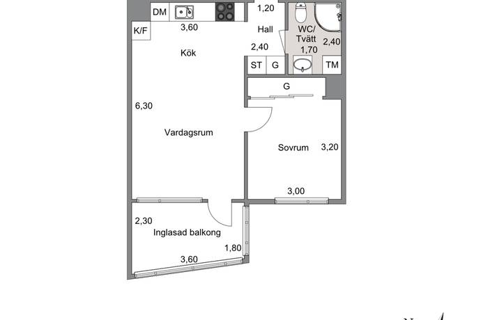 2 rum Lägenhet på Sjöbodsvägen 5C Korseberg Vänersborgs kommun - bild 20