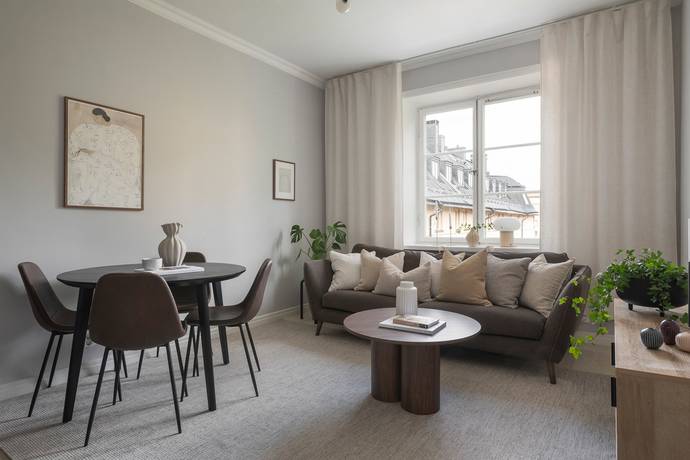 2 rum lägenhet på Birger Jarlsgatan 104L, 3 tr Vasastan Östermalm, Stockholms kommun - bild 1