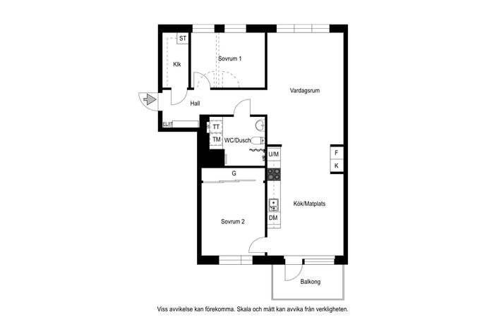 3 rum lägenhet på Källtorpsvägen 17 Näsby Park, Täby kommun - bild 3