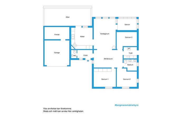 5 rum Villa på Sörgårdsvägen 1 Eskön - Gävle Gävle kommun - bild 33