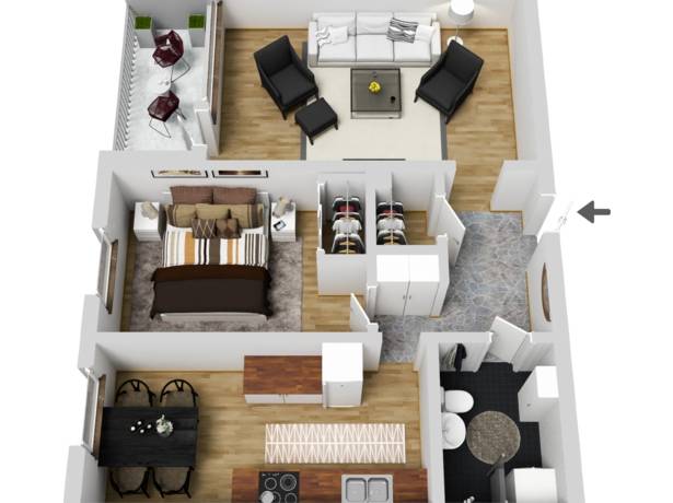 2 rum Lägenhet på Minervavägen 5B, 1tr Häggvik Sollentuna kommun - bild 26