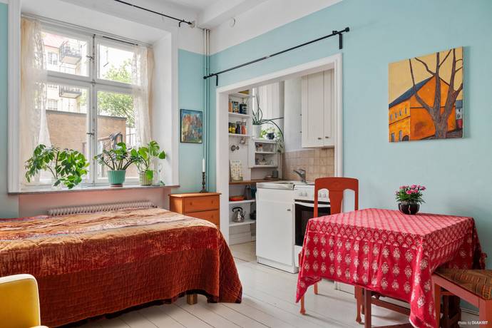 1 rum lägenhet på Högalidsgatan 34D ö.g. Södermalm - Högalid, Stockholms kommun - bild 2