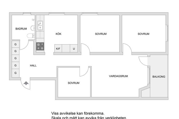 4 rum Lägenhet på Aprikosgatan 27, 4 tr Hässelby Strand Stockholms kommun - bild 34