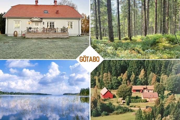7 rum Gård/skog på Odensjö-Hyltan 1 Småland Ljungby kommun - bild 1