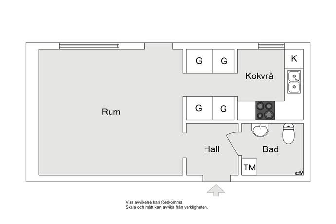 1 rum Lägenhet på Svartågatan 61 Bagarmossen Stockholms kommun - bild 13