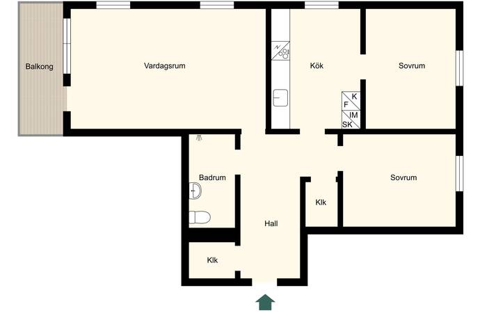 3 rum Lägenhet på Sköndalsvägen 110, 3tr Sköndal - Sköndals Centrum Stockholms kommun - bild 16