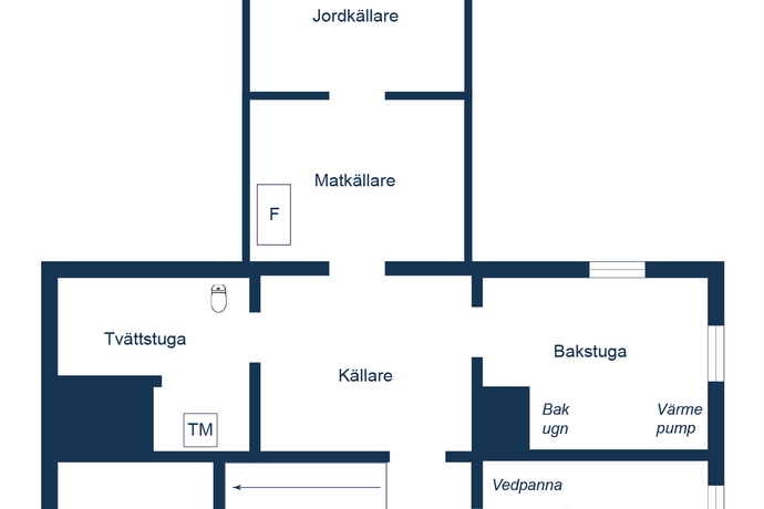 6 rum Gård utan jordbruk på Hallenvägen 28 Hallen Åre kommun - bild 42