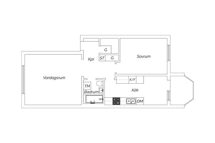 2 rum lägenhet på Kronetorpsgatan 46B Segevång, Malmö kommun - bild 4