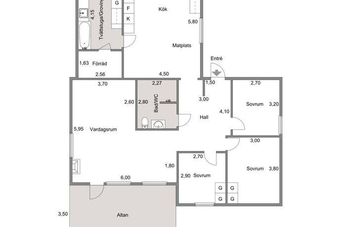 4 rum Villa på Kilatorp Aronsdamm  Östra Vårgårda Vårgårda kommun - bild 20