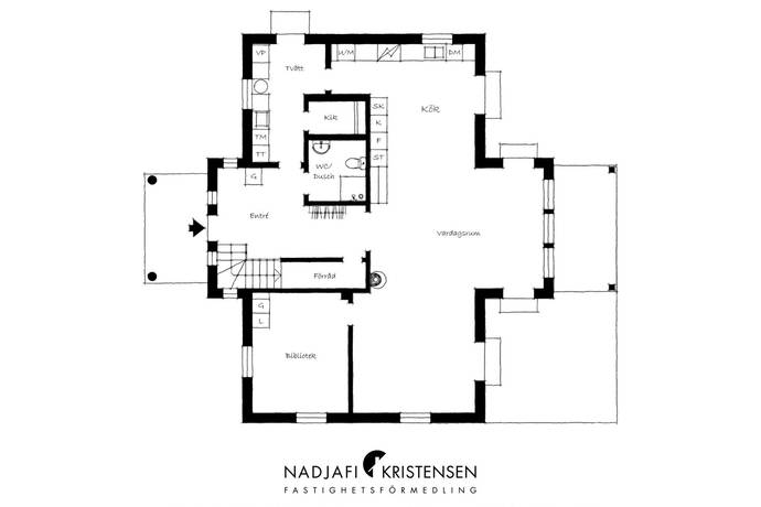6 rum Gård/skog på Hulrugeredsvägen 145 Hallandsåsen Båstads kommun - bild 46