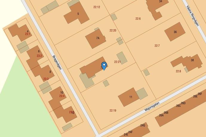7 rum Villa på Bragevägen 7B Villastaden Gävle kommun - bild 63