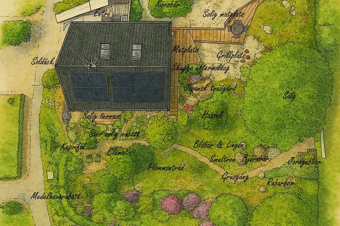7 rum villa på Bergtorpsvägen 7 Uttran, Botkyrka kommun - bild 3