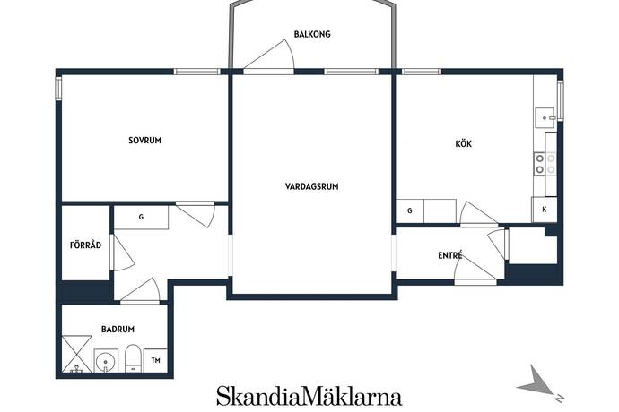 2 rum Lägenhet på Sundbyvägen 36A Sundby Park Strängnäs kommun - bild 32