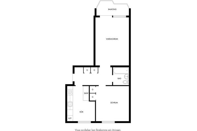 2 rum Lägenhet på Nordlinds väg 96B Slottsstaden Malmö kommun - bild 20