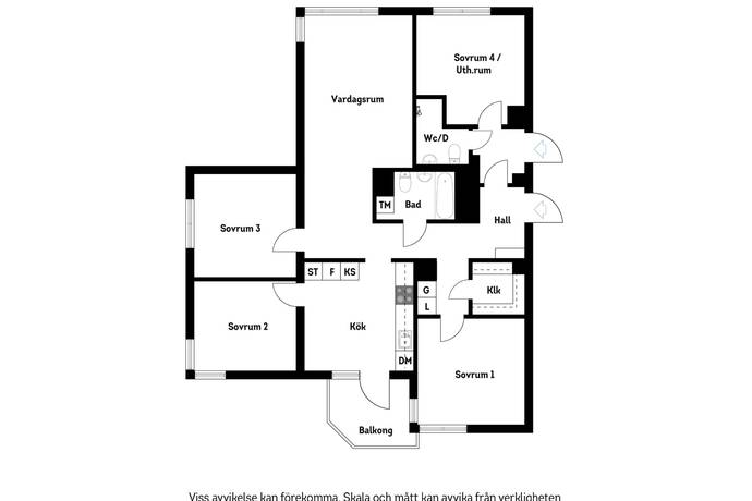 5 rum Lägenhet på Mjölnerbacken 21 Rissne Sundbybergs kommun - bild 22
