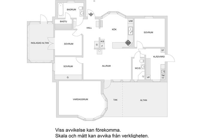 5 rum Villa på Slottsskogsleden 5 Häggeby Måttan Håbo kommun - bild 56