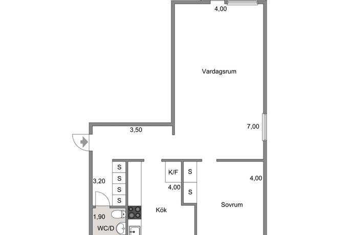 2 rum Lägenhet på Rudebäcksgatan 6B Centrala Sunne Sunne kommun - bild 18