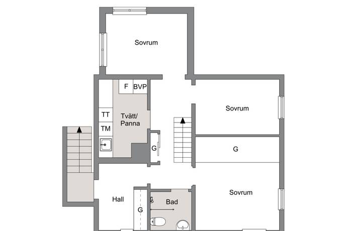 7 rum Villa på Bergslagsvägen 184 Norra Ängby Stockholms kommun - bild 25