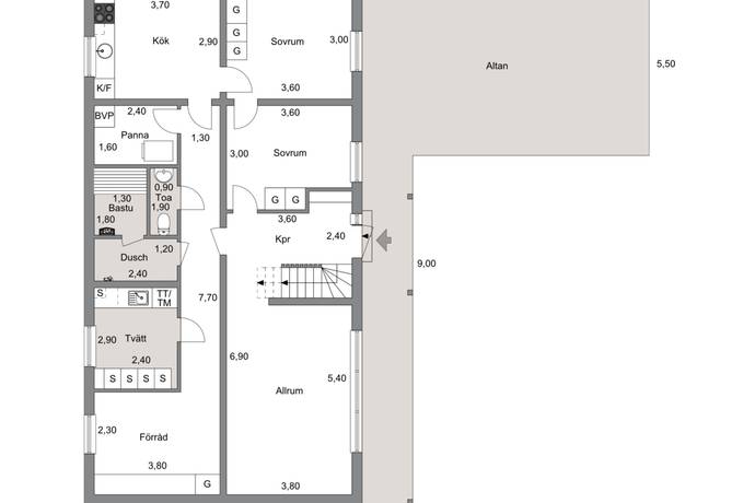7 rum Villa på Fyrudden 5 Gryts Skärgård Valdemarsviks kommun - bild 29