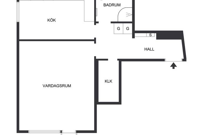 1 rum Lägenhet på Fyrverkarbacken 25, 8 tr Kungsholmen Stockholms kommun - bild 15