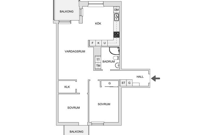 3 rum Lägenhet på Toltorpsgatan 111 Toltorpsdalen Mölndals kommun - bild 19