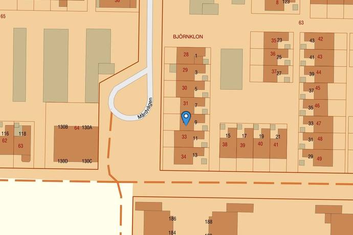 2 rum Radhus på Mårdvägen 9 Mariedal Umeå kommun - bild 32